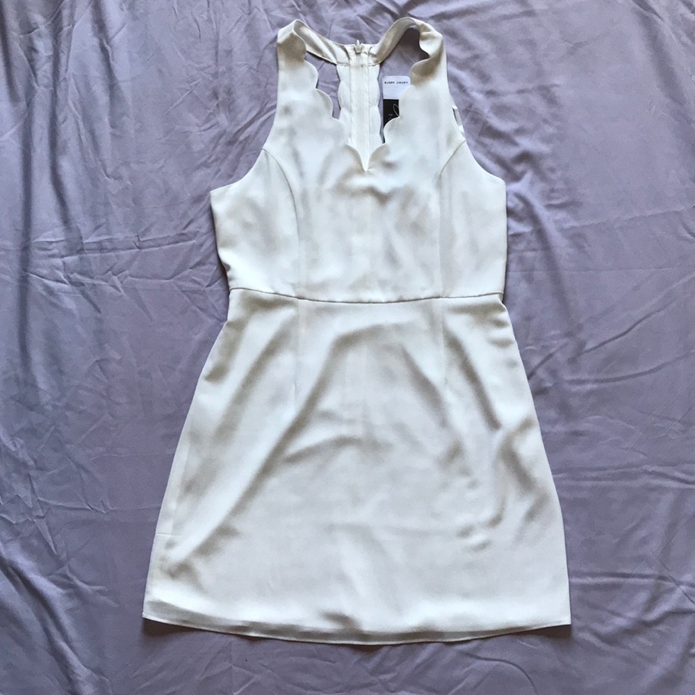 Mini white dress